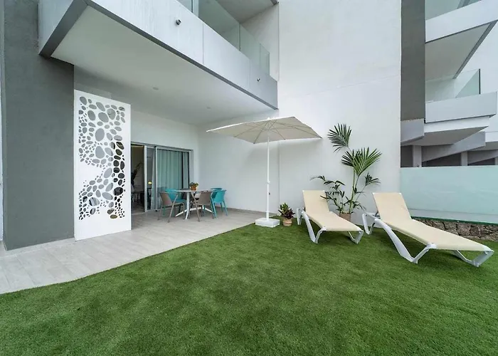 Appartement Ocean Garden 10 Con Jardin Privado *